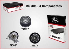 KIT DA CORREIA SINCRONIZADORA GATES - KS-301