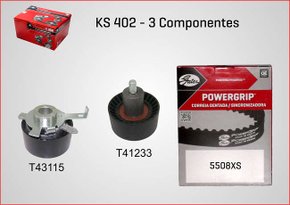 KIT DA CORREIA SINCRONIZADORA GATES - KS-402