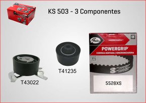KIT DA CORREIA SINCRONIZADORA GATES - KS-503
