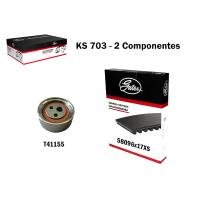 KIT DA CORREIA SINCRONIZADORA GATES - KS-703
