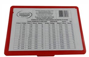 KIT DE BORRACHAS COM ANÉIS E ORING COMPLETO BASTOS - 0382ANVM