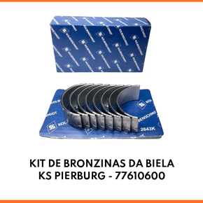 KIT DE BRONZINAS DA BIELA KS PIERBURG - 77610600