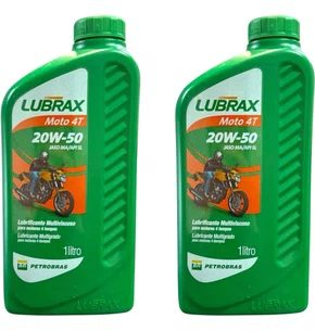 Kit Óleo Lubrax Moto 4T 20W50 2un