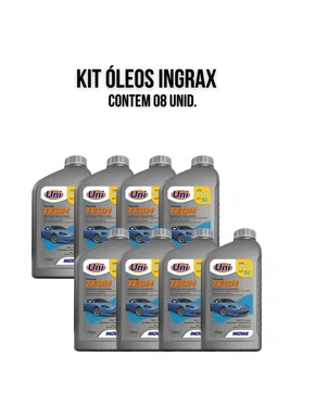 KIT OLEO MOTOR SEMISINTETICO INGRAX 15W 40
