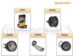 Kit Sincronizador Continental - Ct957k1 - Gol \ Parati \ Polo 
