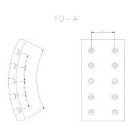 LONA DE FREIO FRAS-LE - CB/40-X -