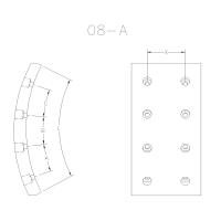 LONA DE FREIO FRAS-LE - CB/55 -