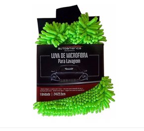 Luva de Microfibra para Lavagem de Veículos