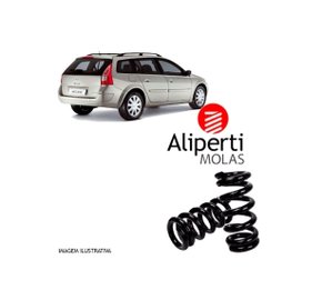Mola Helicoidal Traseira Aliperti - Al681 - Megane