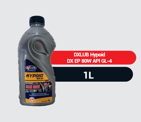 ÓLEO MINERAL 80W HYPOID API - GL-4 - DX Lub