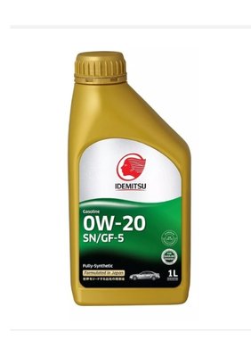 ÓLEO DO MOTOR 0W - 20 1L IDEMITSU - ECO 0W-20