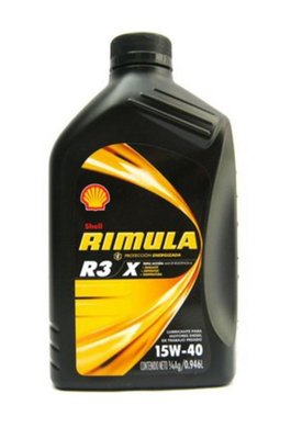 ÓLEO DO MOTOR 15W40 SHELL - RIMULA RT4 X