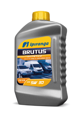 ÓLEO DO MOTOR IPIRANGA - BRUTUS SINTÉTICO VERDE 5W30 C2/C3