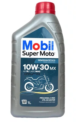 Óleo lubrificante Semissintético Mobil Super Moto 10W30