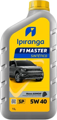 Óleo lubrificante f1 Master Sintético 5w 40 1Litro