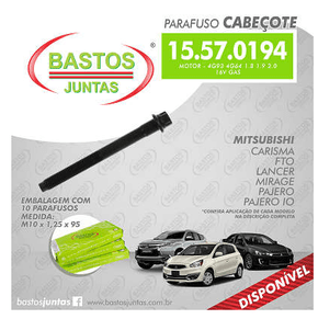 Parafuso Cabeçote Mitsubishi  (jg)