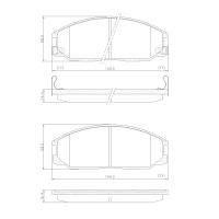 PASTILHA DE FREIO DIANTEIRA FRAS-LE - PD/601 -