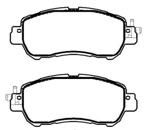 PASTILHA DE FREIO DIANTEIRO ECOPADS - ECO1589 -