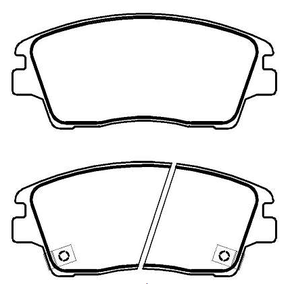 PASTILHA DE FREIO DIANTEIRO ECOPADS - ECO1609 -