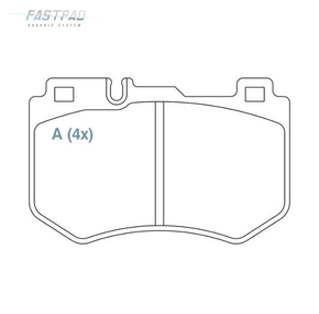 PASTILHA DE FREIO DIANTEIRO WILLTEC - FP1000 - A5