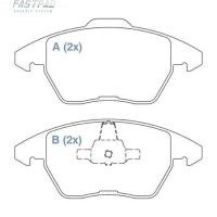 PASTILHA DE FREIO DIANTEIRO WILLTEC - FP174 -