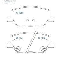 Pastilha De Freio Dianteiro Compass Renegade Willtec - Fp254