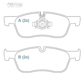 PASTILHA DE FREIO DIANTEIRO WILLTEC - FP260 -