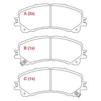 Pastilha De Freio Dianteiro S10 Trailblazer Willtec - Pw969