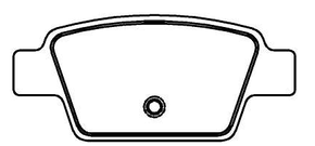PASTILHA DE FREIO TRASEIRA ECOPADS - ECO1 -  SPIDER
