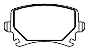 PASTILHA DE FREIO TRASEIRO ECOPADS - ECO1440