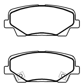 PASTILHA DE FREIO TRASEIRO ECOPADS - ECO1497 -