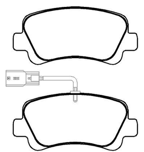 PASTILHA DE FREIO TRASEIRO ECOPADS - ECO1515 - SANTA FÉ
