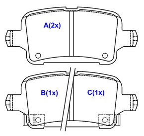 PASTILHA DE FREIO TRASEIRO TRW - GDB9024 PASTILHA DE FREIO TRASEIRO TRW - GDB9024