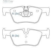 PASTILHA DE FREIO TRASEIRO WILLTEC - FP1048 -  RX450H