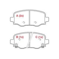 PASTILHA DE FREIO TRASEIRO WILLTEC FRONTIER X-TERRA - PW249