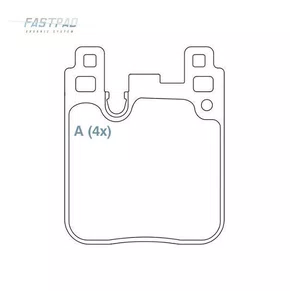 PASTILHA FREIO BMW