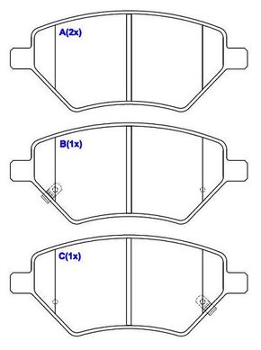 PASTILHA DE FREIO CHERY - Syl