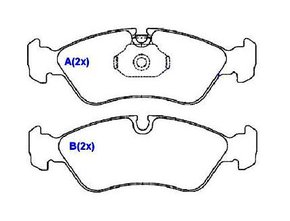 PASTILHA FREIO GM G25C