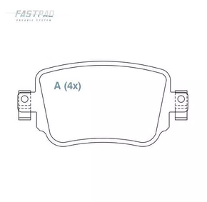 PASTILHA FREIO VW