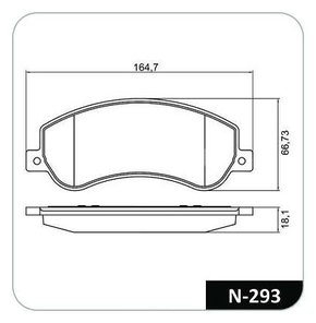 PASTILHA FREIO VW / DIANTEIRO