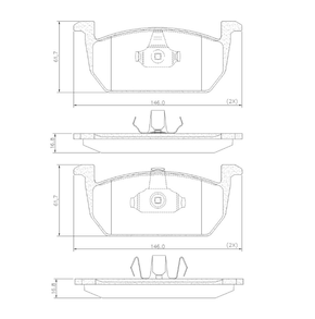 PASTILHA FREIO VW V31E