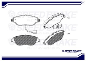 Pastilha Freio Vw V33s