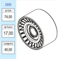 POLIA DO ALTERNADOR ALTERNADOR NYTRON - 1195