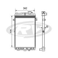 RADIADOR VISCONDE - 12250