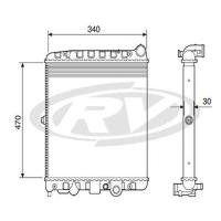 RADIADOR VISCONDE - 12503