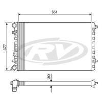 RADIADOR VISCONDE - 12524