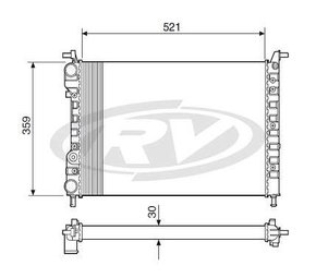 Radiador Visconde - 12534 - Palio \ Siena \ Strada 