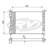 RADIADOR VISCONDE - 12535
