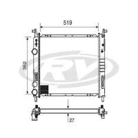 RADIADOR VISCONDE - 12541