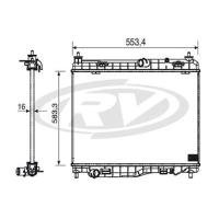 RADIADOR VISCONDE - 12735